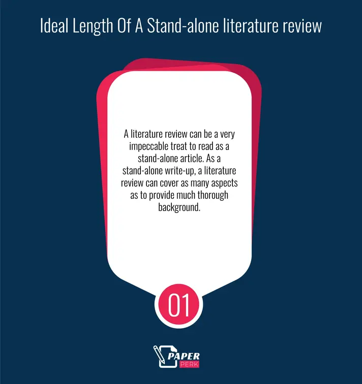 Ideal Length Of A Stand-alone literature review